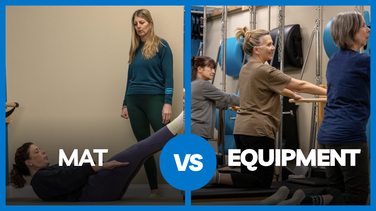 Mat vs. Equipment Pilates